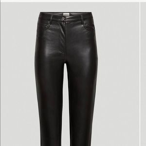 Aritzia Melania leather Pant